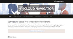 Desktop Screenshot of cloudnav.com